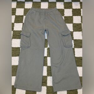 Abercrombie Women’s Cargo Wide Leg Sweatpants